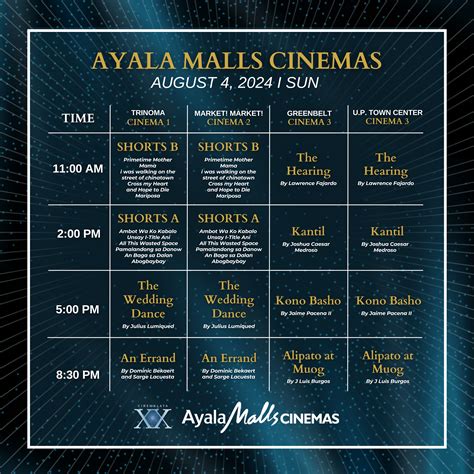 ayala it park cinema schedule|Ayala Malls.